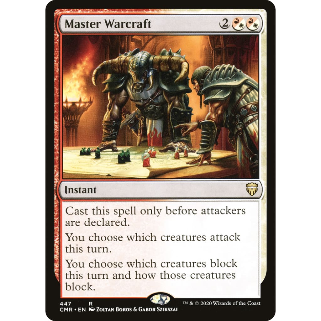 Master Warcraft (CMR-447) - Single