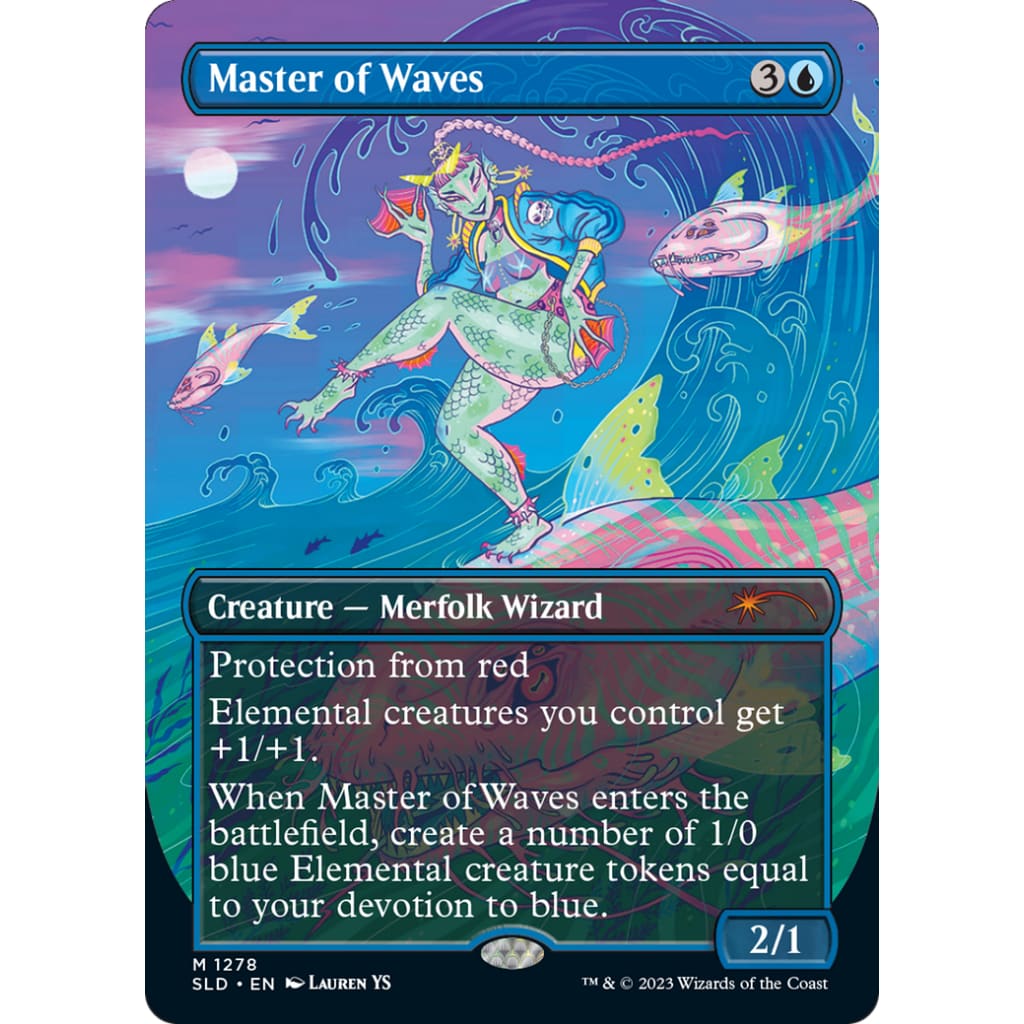 Master of Waves (SLD-1278) (Borderless) - Single