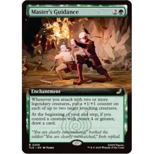 Master’s Guidance (Extended Art) (TLE-206) Foil - Single