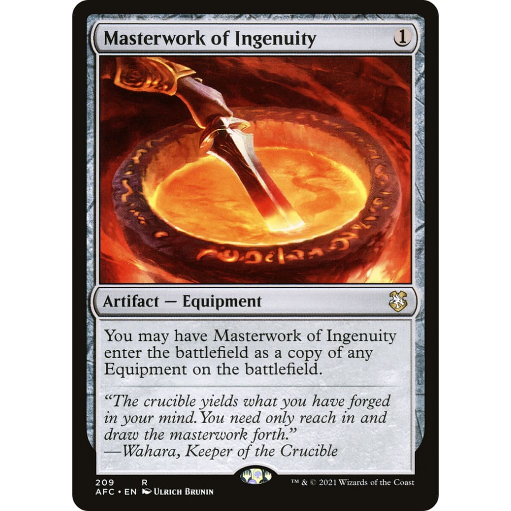 Masterwork of Ingenuity (AFC-209) - Single