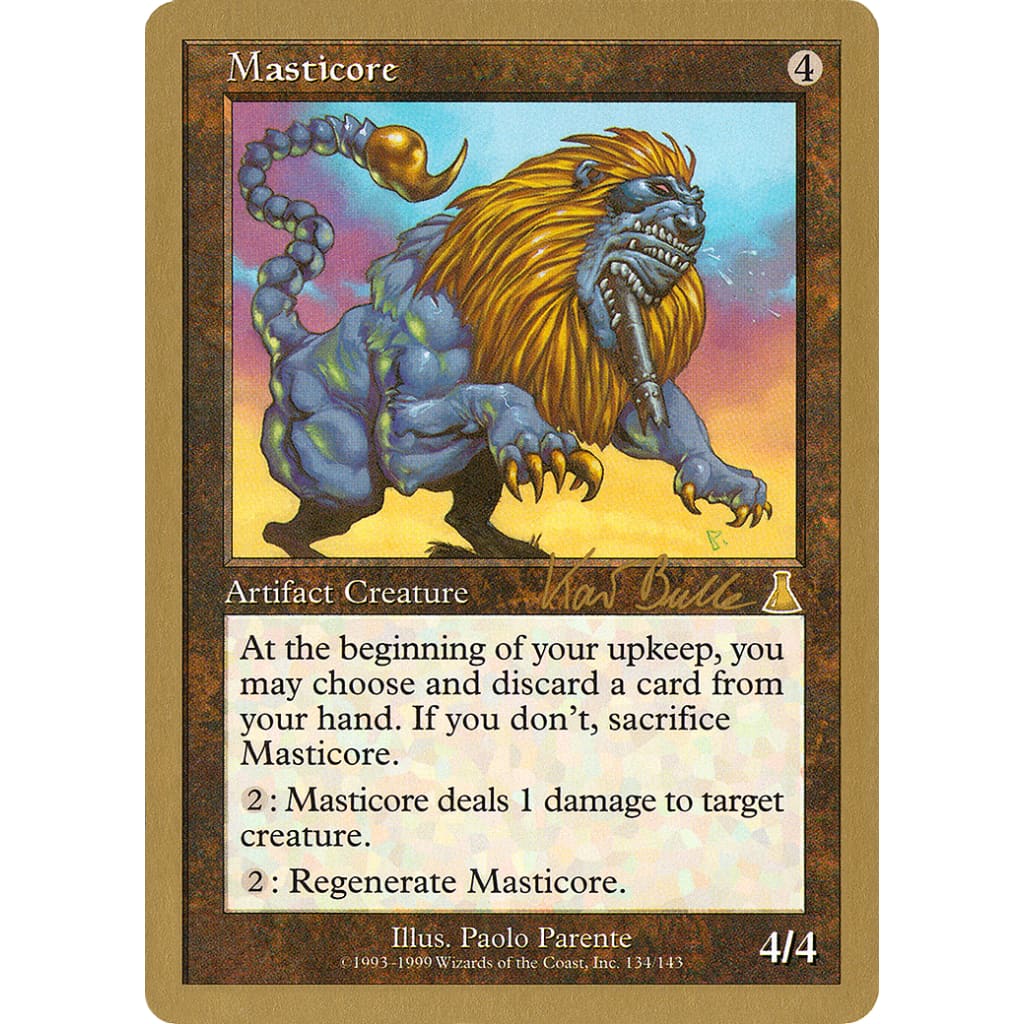 Masticore (WC99-KB143B) - Single