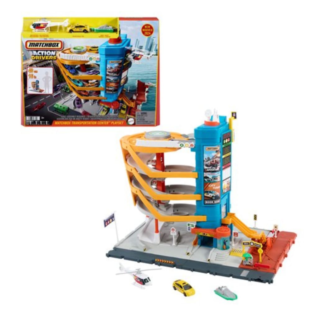 Matchbox Transportation Center Playset