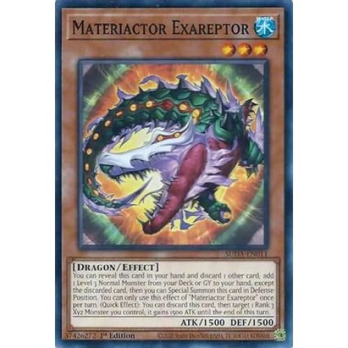 Materiactor Exareptor - SUDA-EN011 Common 1st Edition