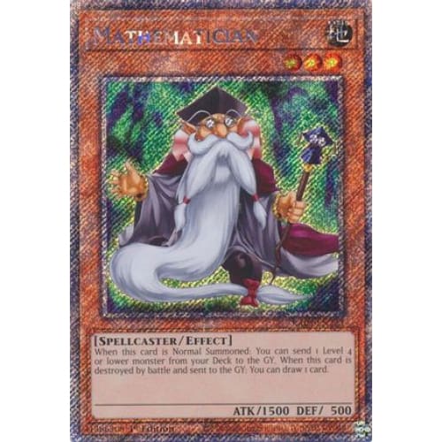 Mathematician (Platinum Secret Rare) - RA04-EN223 Platinum