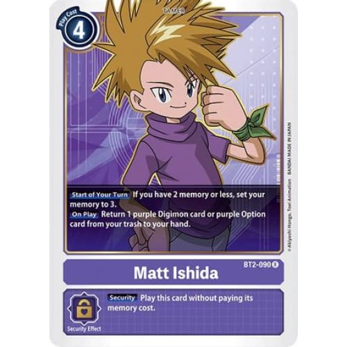 Matt Ishida - BT2-090 (BT2-090 R) Rare - Single