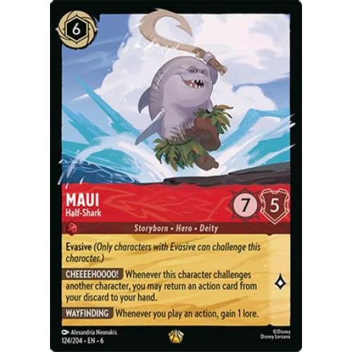 Maui - Half-Shark (124/204) - Azurite Sea - Single