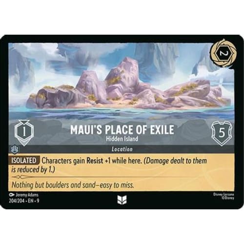 Maui’s Place of Exile - Hidden Island (204/204) - Fabled
