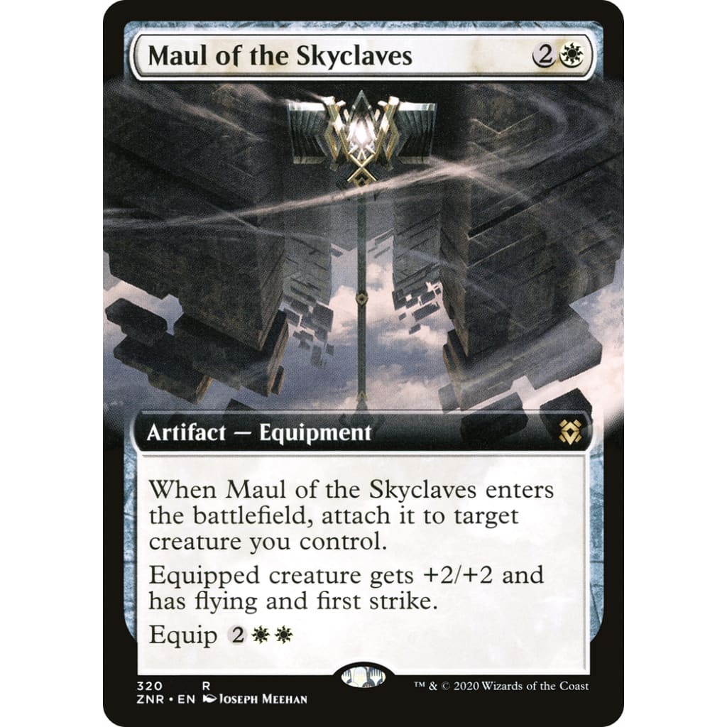 Maul of the Skyclaves (ZNR-320): (Extended Art) Foil