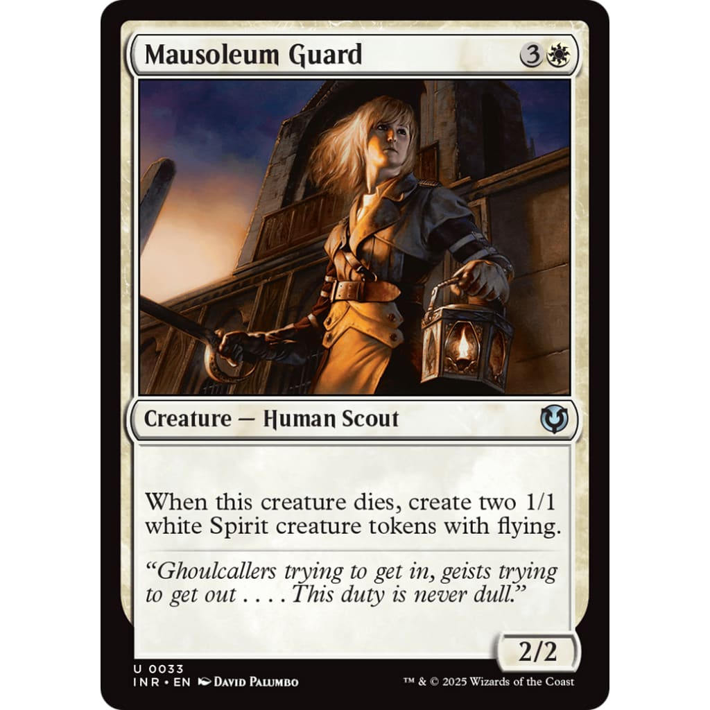 Mausoleum Guard (INR-033) Foil - Single