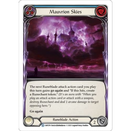 Mauvrion Skies (Blue) (HISTORY PACK VOL.1) - Single