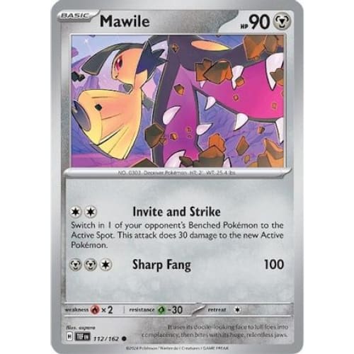 Mawile (112) Common Reverse Holofoil - Single
