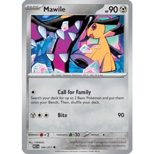 Mawile - 144/217 (144) Uncommon - Single