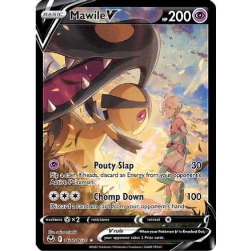 Mawile V (TG17/030) Trainer Gallery Rare Holo Holofoil
