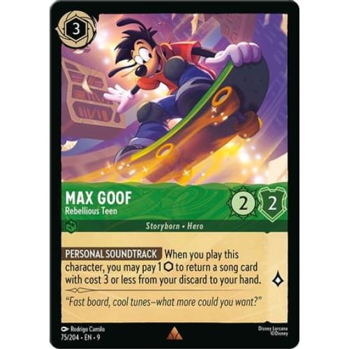 Max Goof - Rebellious Teen (75/204) - Fabled - Single