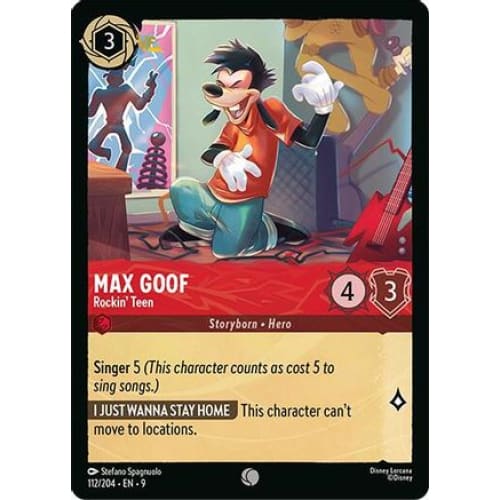 Max Goof - Rockin’ Teen (112/204) - Fabled - Single