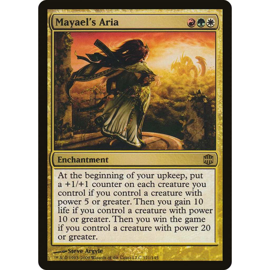 Mayael’s Aria (ARB-121) Foil - Single