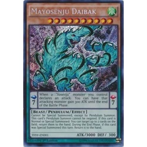Mayosenju Daibak (THSF-EN001) Secret Rare 1st Edition