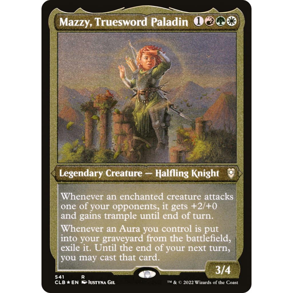 Mazzy Truesword Paladin (CLB) Etched Foil - Single