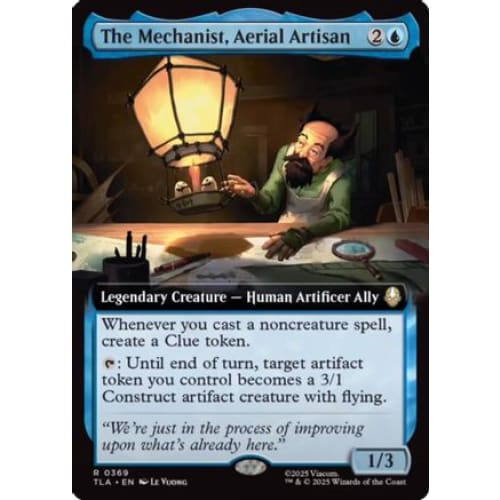 The Mechanist Aerial Artisan (Extended Art) (TLA-369)