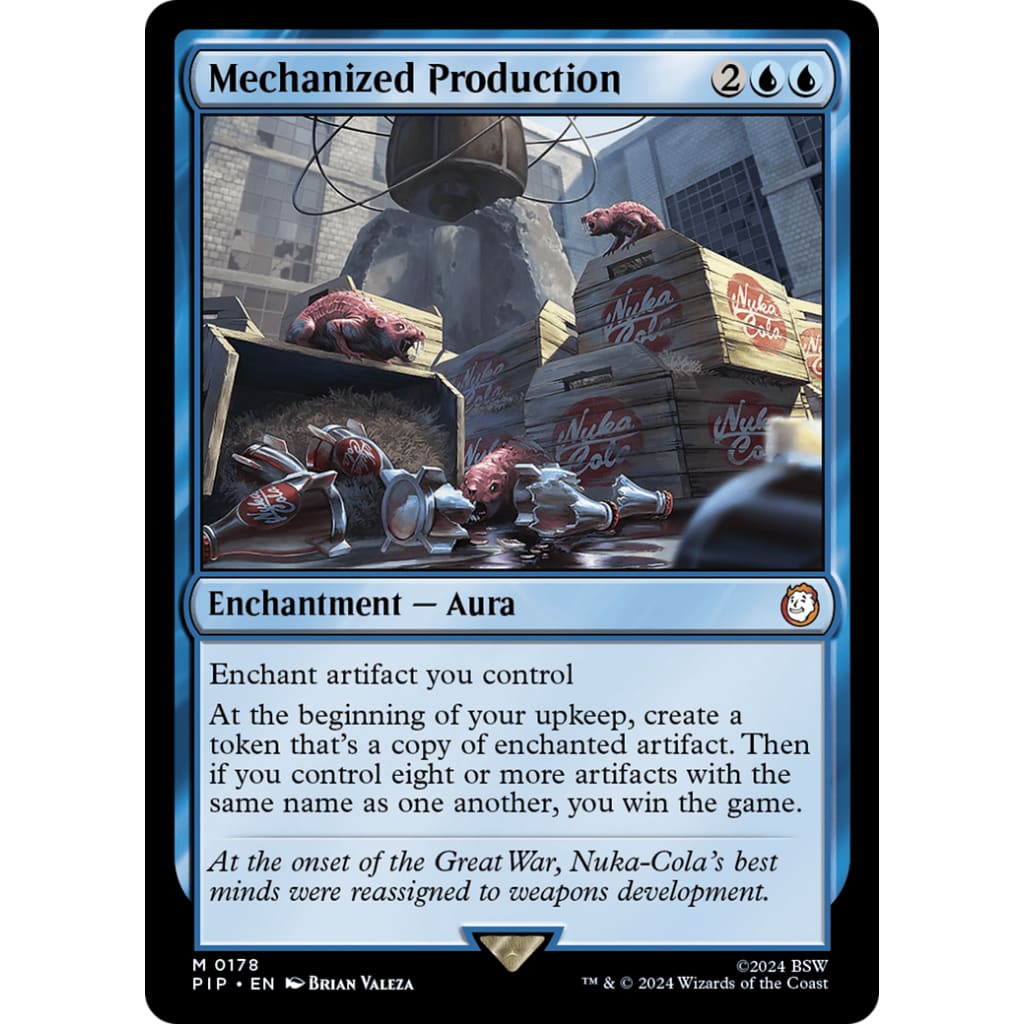 Mechanized Production (PIP-178) Foil - Single