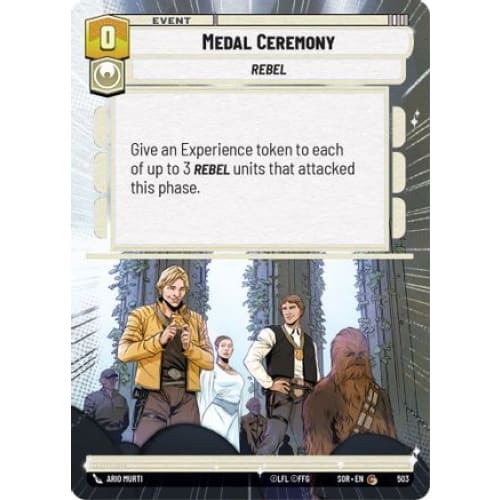 Medal Ceremony (Hyperspace) (503) - Spark of Rebellion Foil
