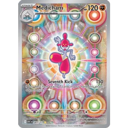 Medicham - 241/217 (241) Illustration Rare Holofoil - Single