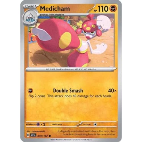 Medicham (79) Common Reverse Holofoil - Single