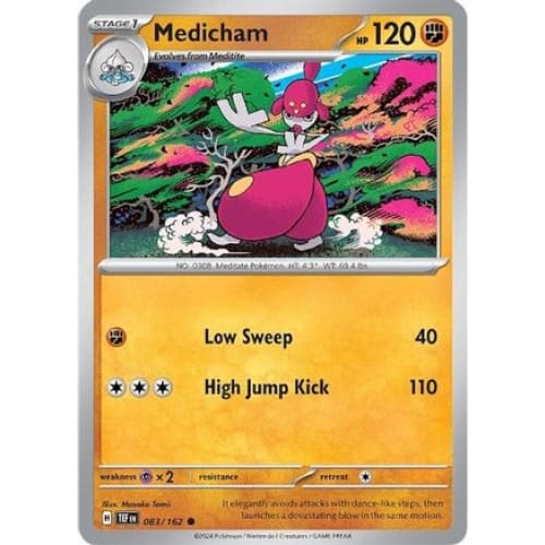 Medicham (83) Common Reverse Holofoil - Single
