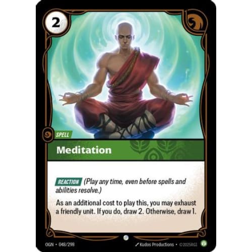 Meditation (048/298) - Origins Foil - Single