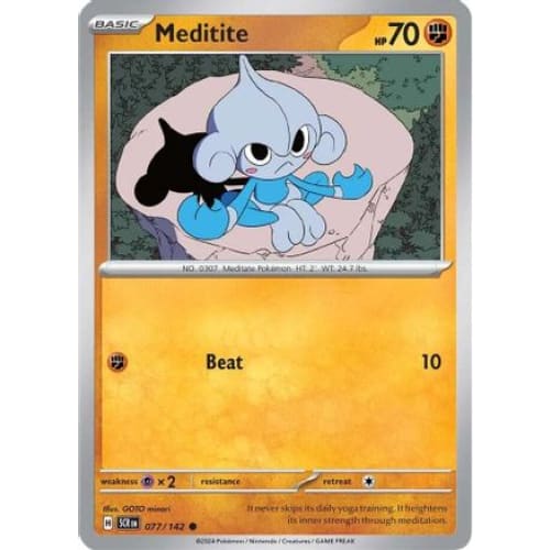 Meditite (77) Common Reverse Holofoil - Single