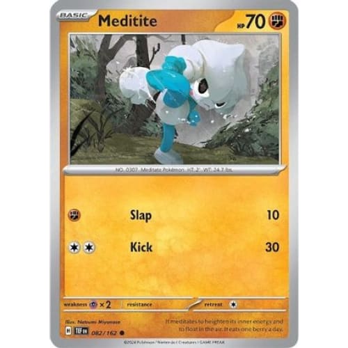 Meditite (82) Common Reverse Holofoil - Single
