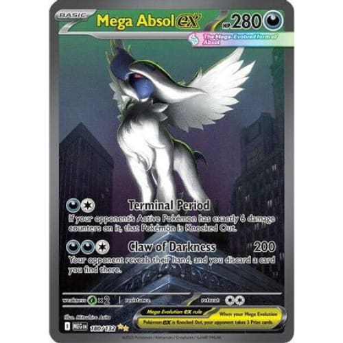 Mega Absol ex - 180/132 (180) Special Illustration Rare