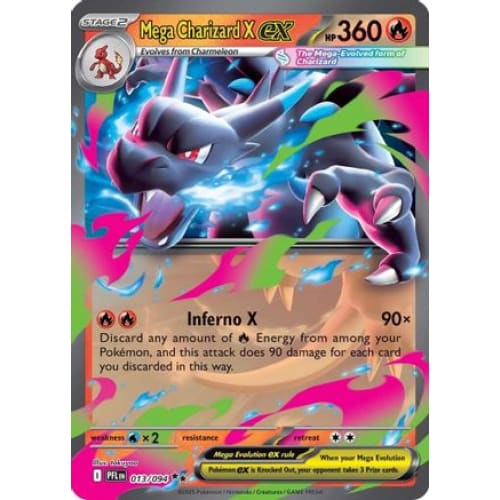 Mega Charizard X ex - 013/094 (13) Double Rare Holofoil
