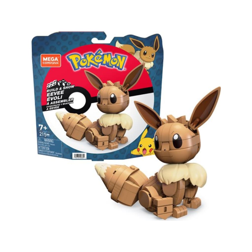 Mega Construx Pokémon Build and Show Eevee