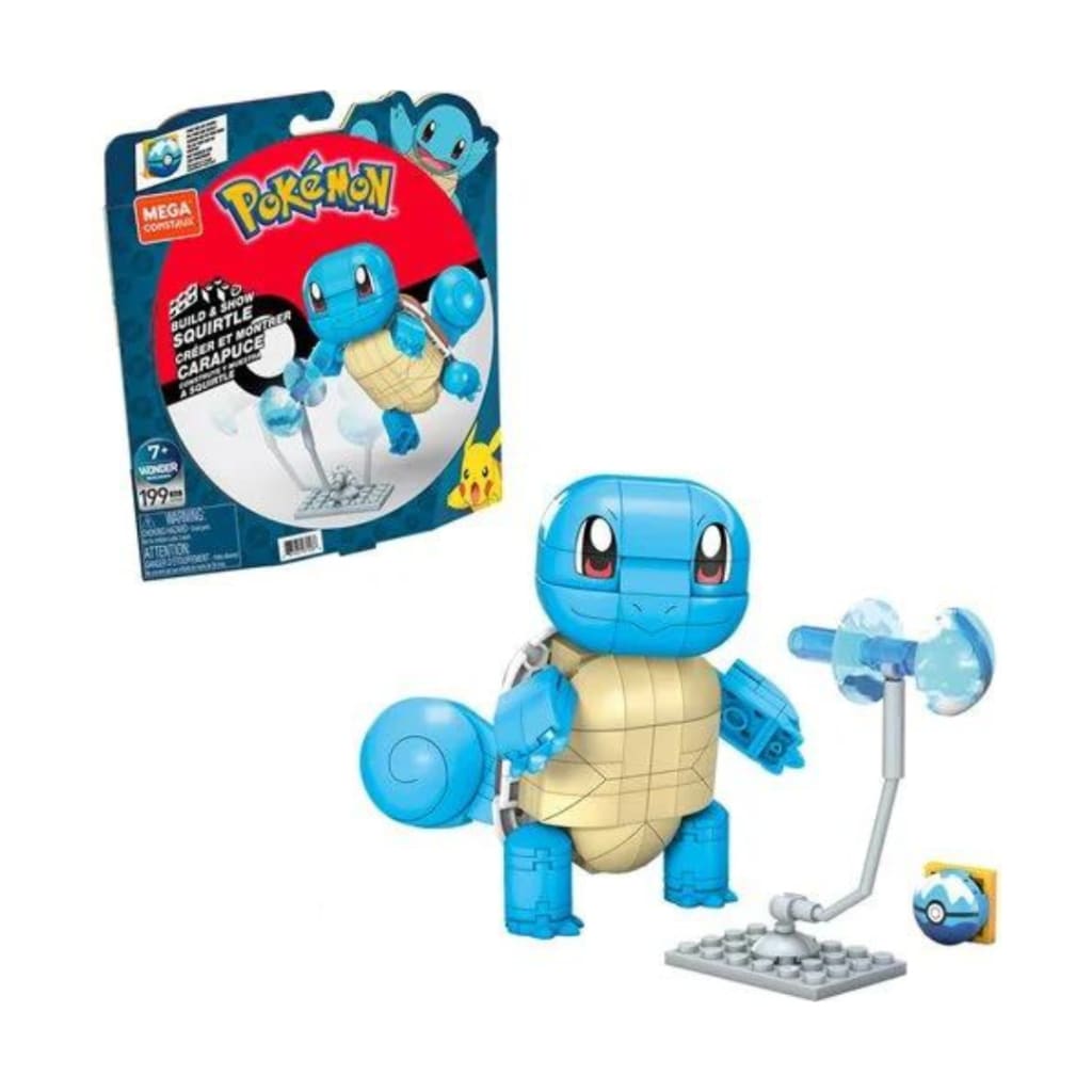 Mega Construx Pokémon Build and Show Squirtle