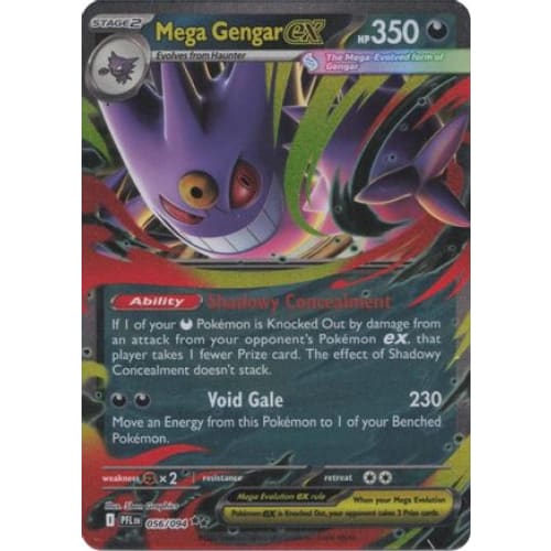 Mega Gengar ex (56) Double Rare Holofoil - Single