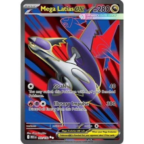 Mega Latias ex - 163/132 (163) Ultra Rare Holofoil - Single