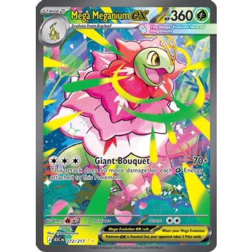 Mega Meganium ex - 272/217 (272) Special Illustration Rare
