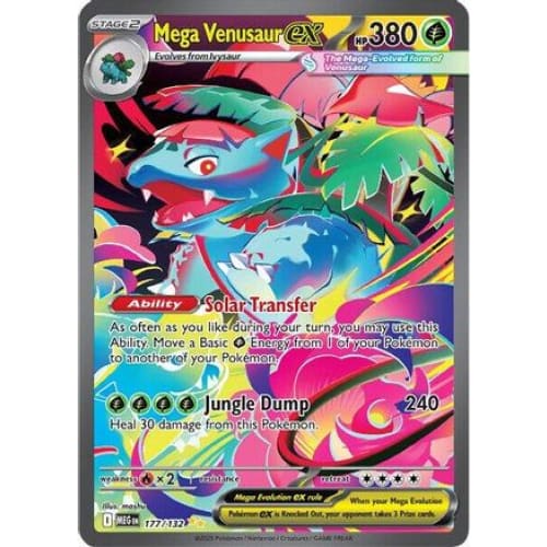 Mega Venusaur ex - 177/132 (177) Special Illustration Rare