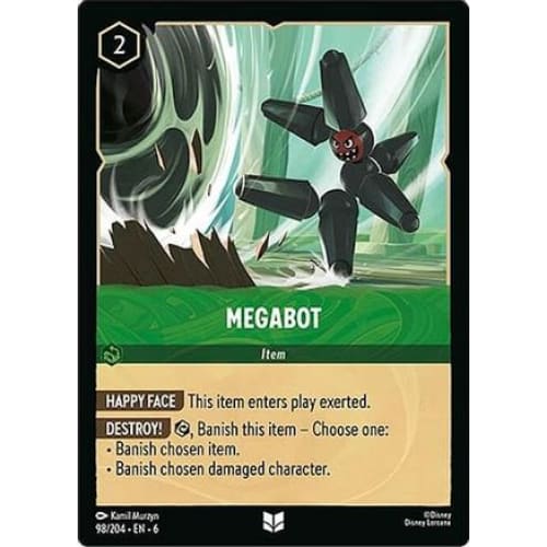Megabot (98/204) - Azurite Sea Cold Foil - Single
