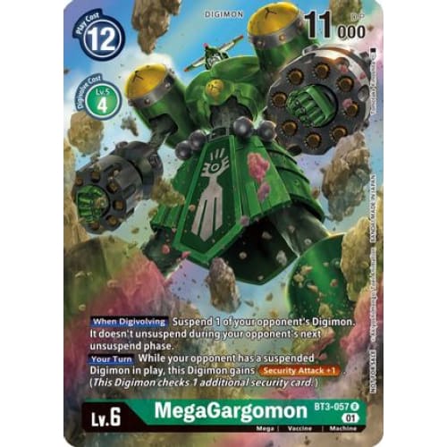 MegaGargomon (1-Year Anniversary Box Topper) (BT3-057 R)