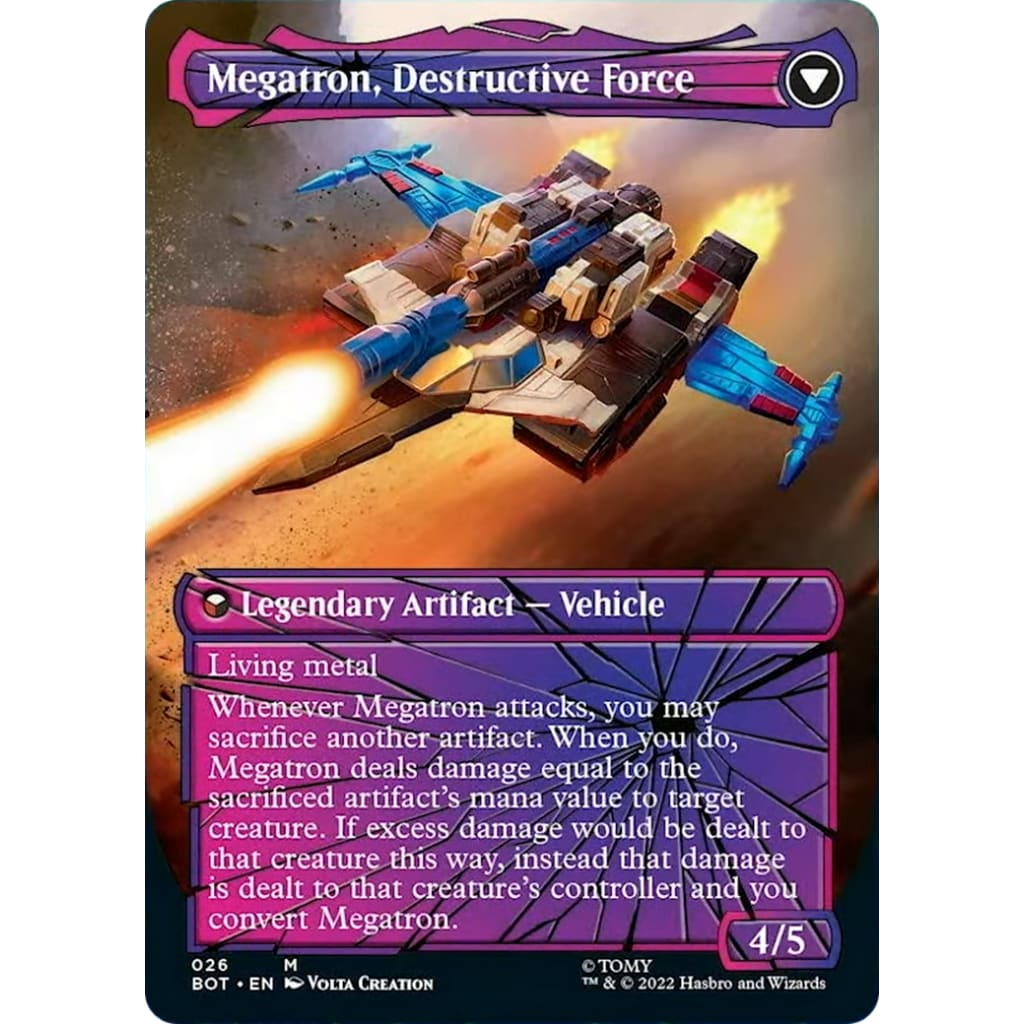 Megatron Tyrant // Destructive Force (BOT-026): (convertdfc