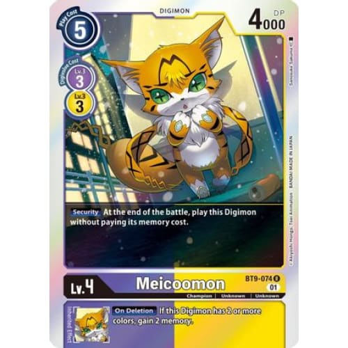 Meicoomon - BT9-074 - Rare Foil - Single