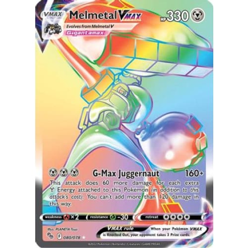 Melmetal VMAX (080/078) Holo Rare Holofoil - Single