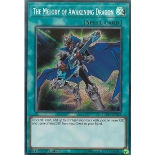 The Melody of Awakening Dragon (LCKC-EN028) Secret Rare 1st