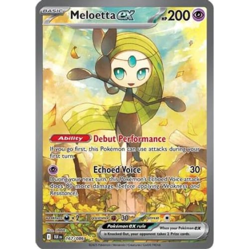Meloetta ex - 167/086 (167) Special Illustration Rare