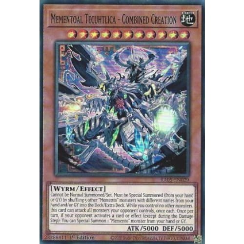 Mementoal Tecuhtlica - Combined Creation - RA05-EN029 Super