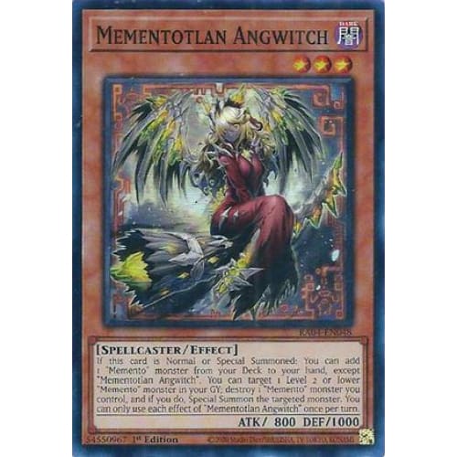 Mementotlan Angwitch - RA04-EN048 Super Rare 1st Edition