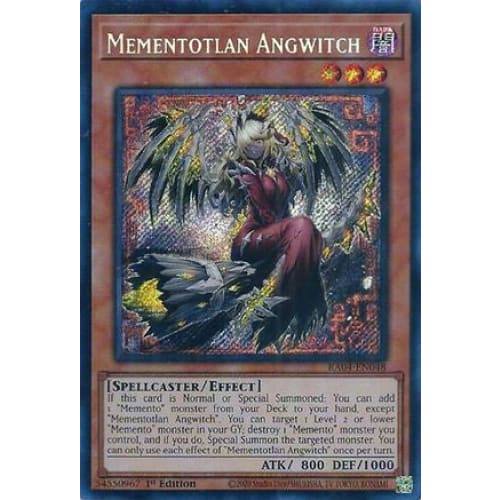 Mementotlan Angwitch (Secret Rare) - RA04-EN048 Secret Rare