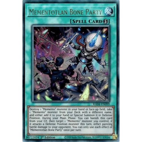 Mementotlan Bone Party (PUR) - RA04-EN099 Prismatic